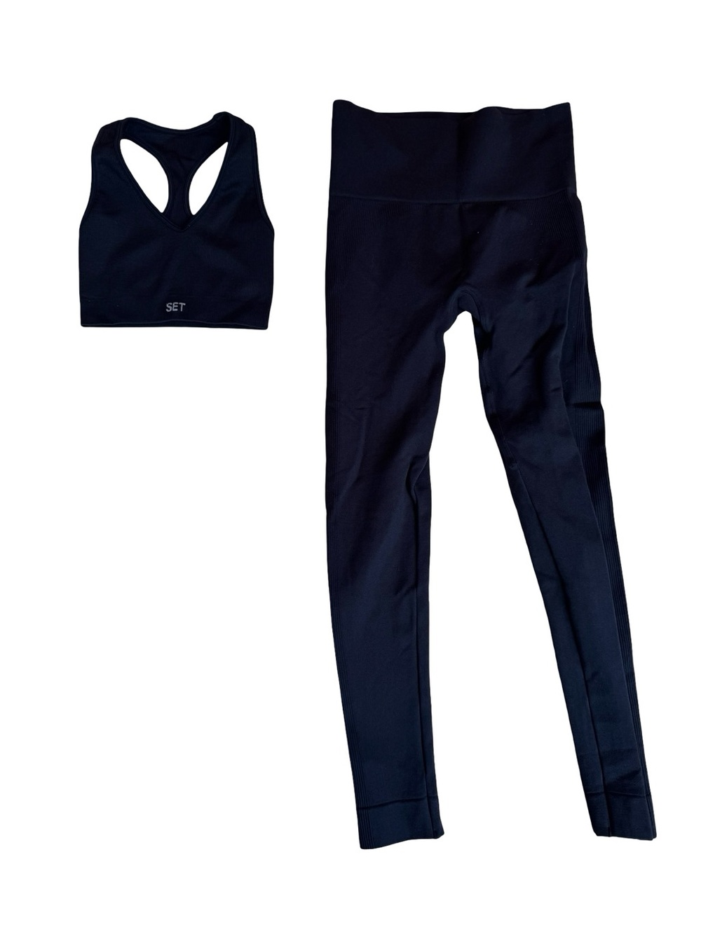 SET Active Black Performance Legging & Sports Bra Set